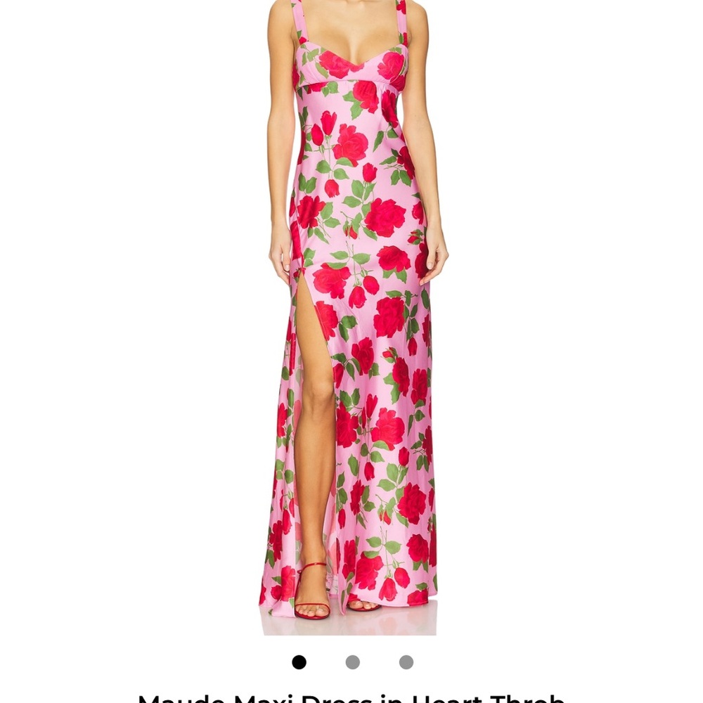 Show Me Your Mumu Pink floral dress, petite